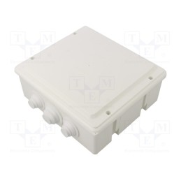 1 pcs x JONEX - PK-8/D WHITE - Enclosure: junction box, X: 170mm, Y: 190mm, Z: 80mm, wall mount