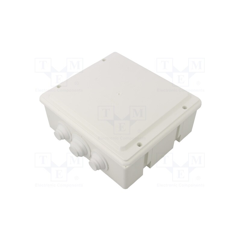 1 pcs x JONEX - PK-8/D WHITE - Enclosure: junction box, X: 170mm, Y: 190mm, Z: 80mm, wall mount