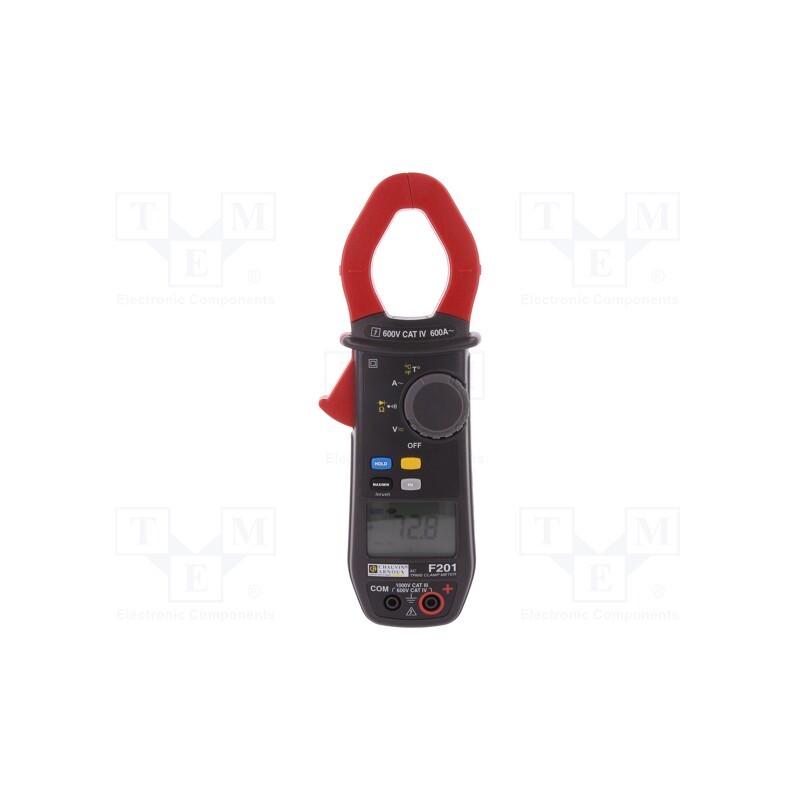 1 pcs x CHAUVIN ARNOUX - F201 - Meter: multifunction, digital,pincers type, LCD, (5999), True RMS
