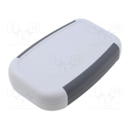 1 pcs x HAMMOND - 1553AAGY - Enclosure: multipurpose, X: 50mm, Y: 75mm, Z: 17mm, 1553, ABS, grey