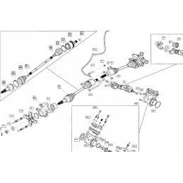 Front drive shaft can am outlander 450 570 705402065 705401492
