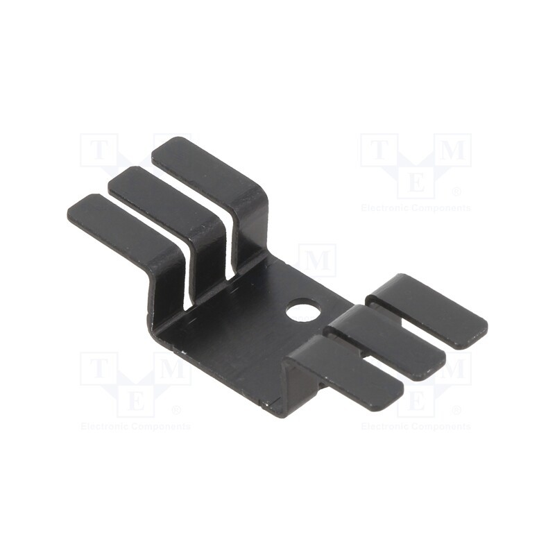 1 pcs x Advanced Thermal Solutions - ATS-PCB1017 - Heatsink: extruded, U, TO202,TO220, black, L: 17.7mm, W: 44.5mm