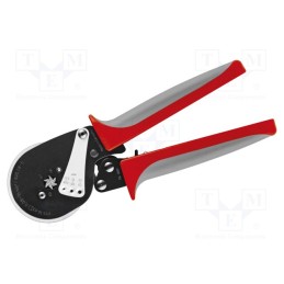 1 pcs x ERKO - T_16S - Tool: for crimping, insulated solder sleeves, 0.08÷16mm2, 220mm