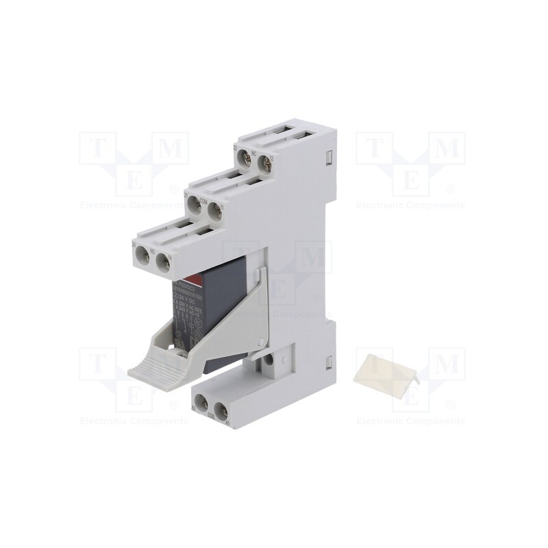 1 pcs x ABB - 1SVR405601R1013 - Relay: interface, DPDT, Ucoil: 24VDC, for DIN rail mounting
