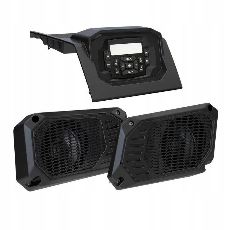 Polaris bluetooth radio mb quart 160w waterproof ranger