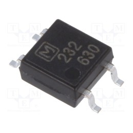 1 pcs x PANASONIC - AQY232S - Relay: solid state, Icntrl max: 0.5mA, 500mA, max.60VAC, max.60VDC