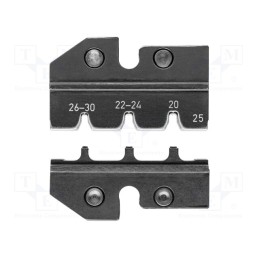 1 pcs x KNIPEX - 97 49 25 - Crimping jaws, Micro-Fit® terminals