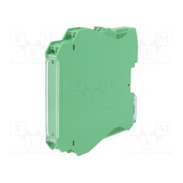 1 pcs x DEGSON ELECTRONICS - FMED-02P-14-07Z(H) - Enclosure: for DIN rail mounting, polycarbonate, green, UL94V-0