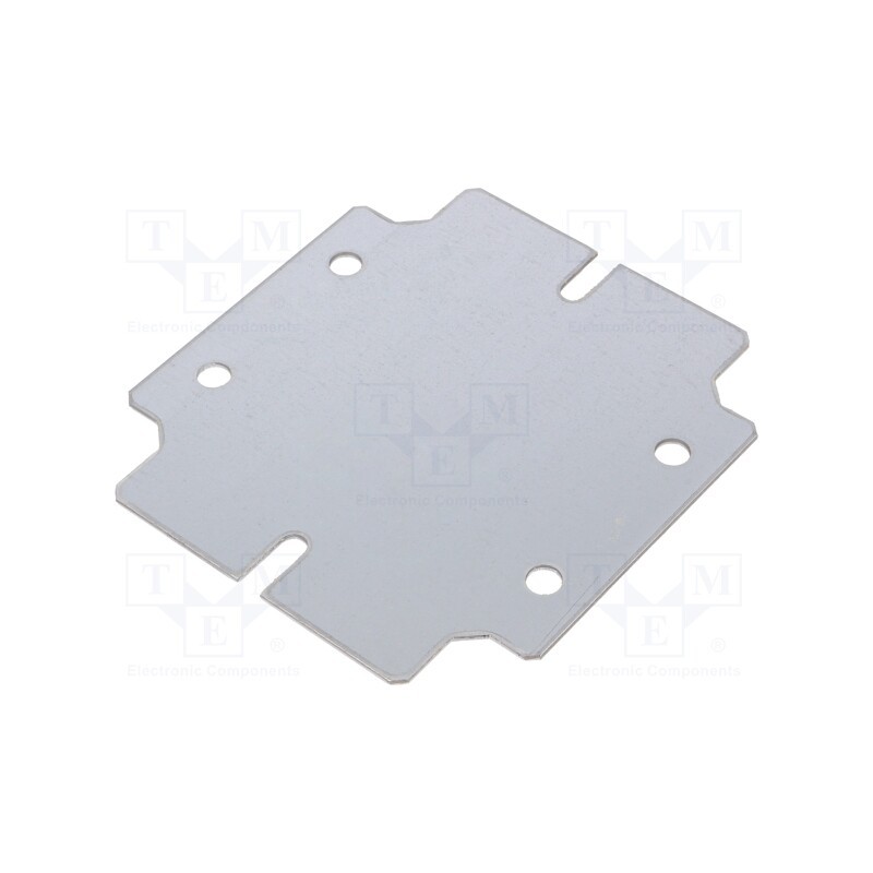 1 pcs x RITTAL - 1560700 - Mounting plate, steel, Plating: zinc