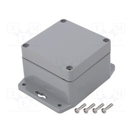 1 pcs x GAINTA - G366MF-IP67 - Enclosure: multipurpose, X: 80mm, Y: 82mm, Z: 55mm, with fixing lugs