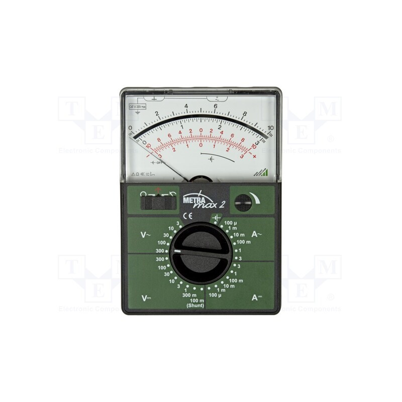 1 pcs x GOSSEN METRAWATT - METRAMAX2 - Analogue multimeter, analogue, VAC: 0÷3V,10V,30V,100V,300V, IP50