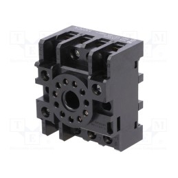 1 pcs x OMRON - PF113A-E - Socket, for DIN rail mounting, Series: MKS