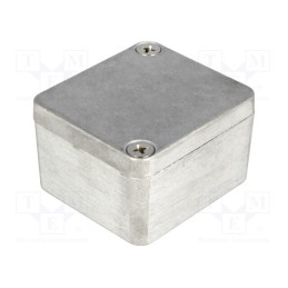 1 pcs x HAMMOND - 1550Z101 - Enclosure: multipurpose, X: 45mm, Y: 50mm, Z: 30mm, 1550Z, aluminium