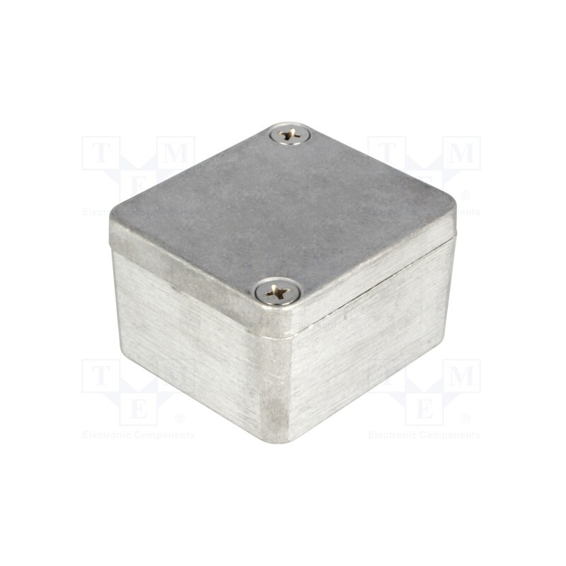 1 pcs x HAMMOND - 1550Z101 - Enclosure: multipurpose, X: 45mm, Y: 50mm, Z: 30mm, 1550Z, aluminium