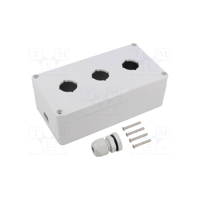 1 pcs x KRADEX - ZEB158.82.55-3 - Enclosure: for remote controller, X: 82mm, Y: 158mm, Z: 55mm