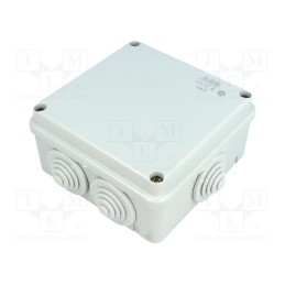 1 pcs x ABB - 816 - Enclosure: junction box, X: 100mm, Y: 100mm, Z: 50mm, wall mount