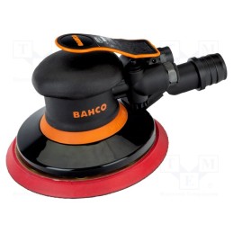 1 pcs x BAHCO - BP601 - Palm orbital sander, pneumatic, 6.3bar, 255l/min, 80dBA, L: 195mm