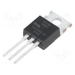 1 pcs x WeEn Semiconductors - BT152-1200TQ - Thyristor, 1.2kV, Ifmax: 31A, 20A, Igt: 35mA, TO220AB, THT, , 2us