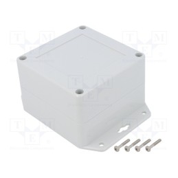 1 pcs x KRADEX - ZP90.90.60UJH TM PC - Enclosure: multipurpose, X: 90mm, Y: 90mm, Z: 60mm, ZP, polycarbonate