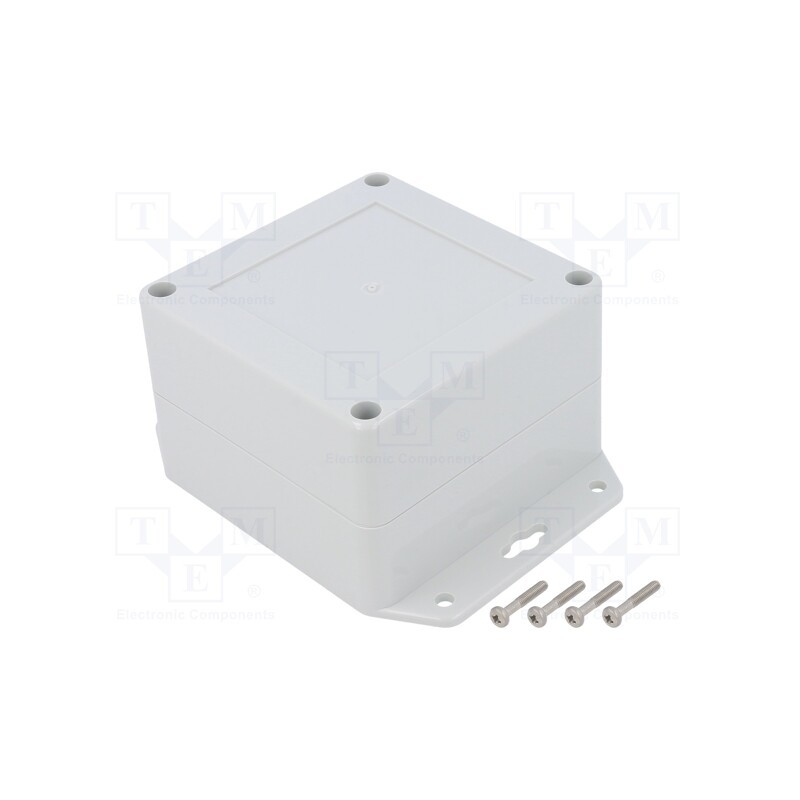 1 pcs x KRADEX - ZP90.90.60UJH TM PC - Enclosure: multipurpose, X: 90mm, Y: 90mm, Z: 60mm, ZP, polycarbonate