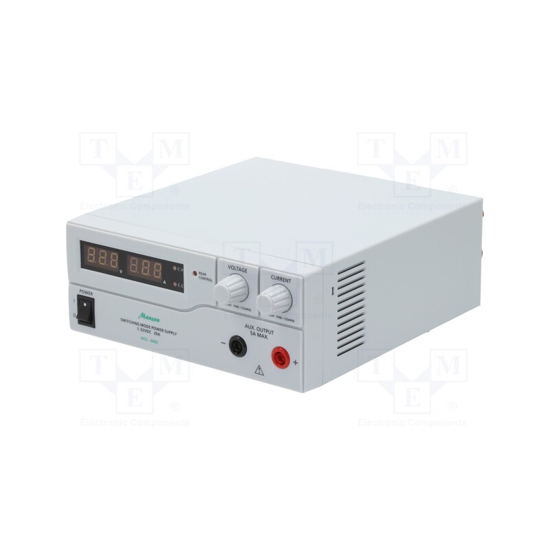 1 pcs x MANSON - HCS-3402-USB - Power supply: programmable laboratory, Ch: 1, 1÷32VDC, 0÷20A
