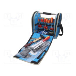 1 set x BM GROUP - BM1814APL1 - Kit: for assembly work, for electricians, case, 40pcs.