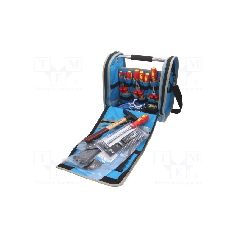 1 set x BM GROUP - BM1814APL1 - Kit: for assembly work, for electricians, case, 40pcs.