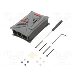 1 pcs x LONTEN TECHNOLOGY - LON-15961 - Enclosure: for computer, Raspberry Pi 4 B, RPI-4B-4G,RPI-4B-8G