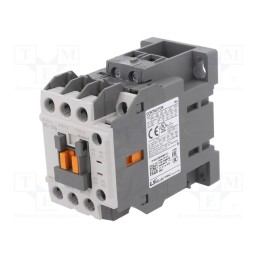 1 pcs x LS ELECTRIC - MC-18B 24VAC 1A1B - Contactor: 3-pole, NO x3, Auxiliary contacts: NO + NC, 24VAC, 18A
