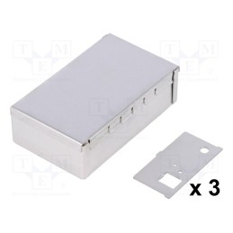 1 pcs x TEKO - 372.16 - Enclosure: shielding, X: 50mm, Y: 83mm, Z: 26mm, steel