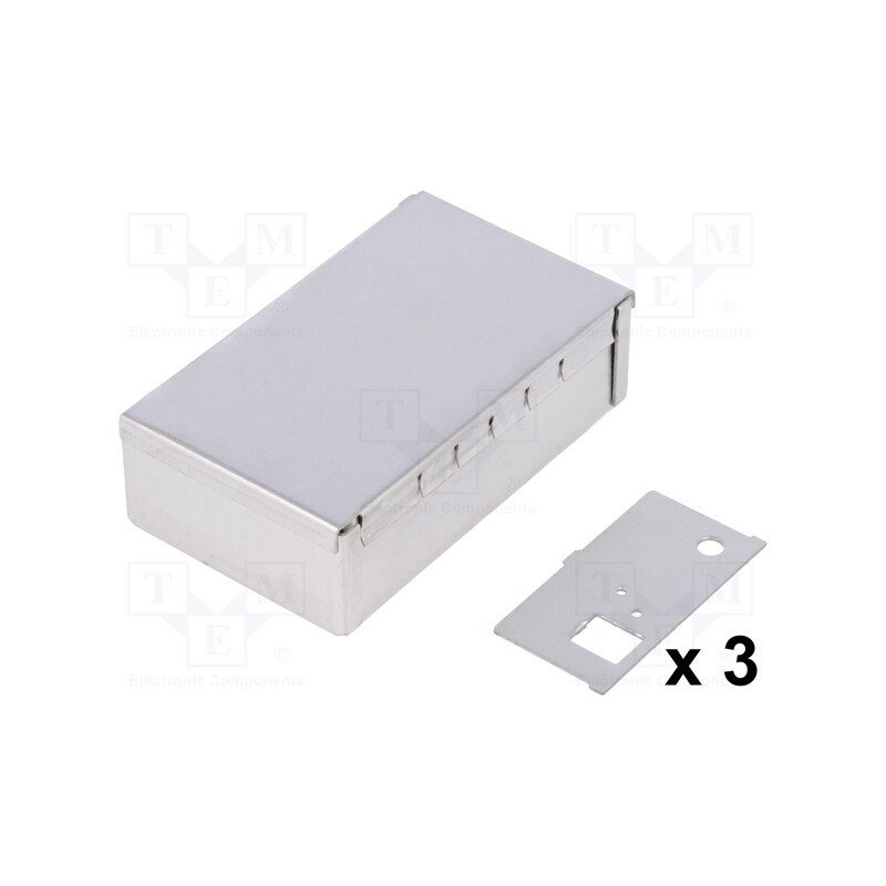 1 pcs x TEKO - 372.16 - Enclosure: shielding, X: 50mm, Y: 83mm, Z: 26mm, steel