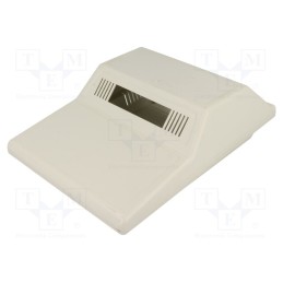 1 pcs x COMBIPLAST - CP-15-36 -AS - Enclosure: desktop, X: 180mm, Y: 240mm, Z: 87mm, ABS, grey, screwed