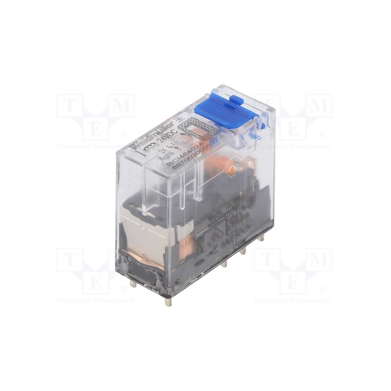 1 pcs x WEIDMu00dcLLER - 8870030000 - Relay: electromagnetic, DPDT, Ucoil: 24VDC, Icontacts max: 8A