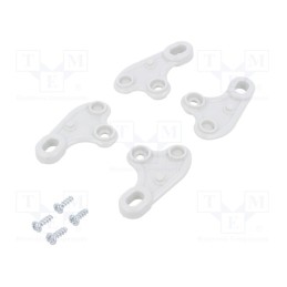 1 set x SCHNEIDER ELECTRIC - NSYAEFTB - Set of clips, Thalassa TBP,Thalassa TBS, 4pcs.