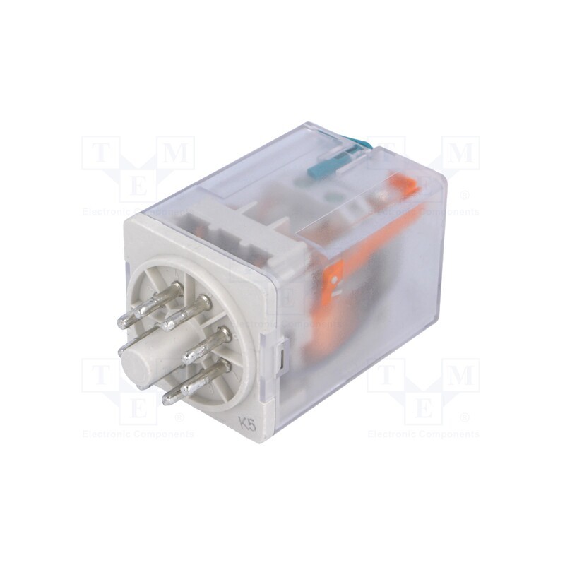 1 pcs x RELPOL - R15-2012-23-1110-WT - Relay: electromagnetic, DPDT, Ucoil: 110VDC, Icontacts max: 20A