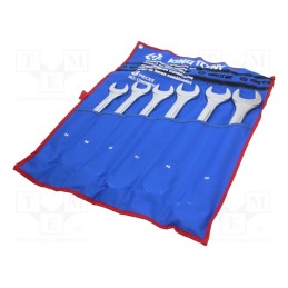 1 set x KING TONY - 1296MRN - Wrenches set, combination spanner, 6pcs.