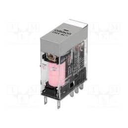 1 pcs x OMRON - G2R-2-S 230VAC (S) - Relay: electromagnetic, DPDT, Ucoil: 230VAC, Icontacts max: 5A