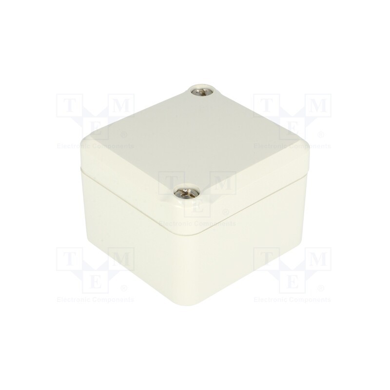1 pcs x BOPLA - ET205 - Enclosure: multipurpose, X: 50mm, Y: 52mm, Z: 37mm, EUROMAS II, ABS
