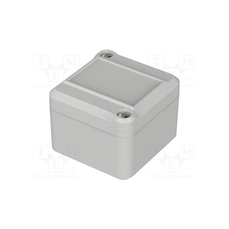 1 pcs x BOPLA - ET 205 F - Enclosure: multipurpose, X: 50mm, Y: 52mm, Z: 37mm, EUROMAS II, ABS