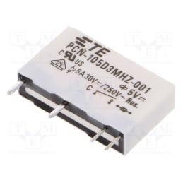 1 pcs x TE Connectivity - 1721441-2 - Relay: electromagnetic, SPST-NO, Ucoil: 5VDC, 5A, 3A/250VAC, PCB