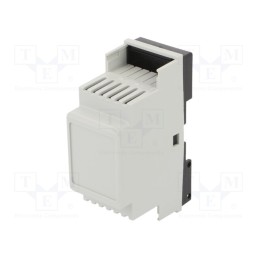1 pcs x HAMMOND - 1597DIN2GY - Enclosure: for DIN rail mounting, Y: 90mm, X: 35mm, Z: 58mm, grey