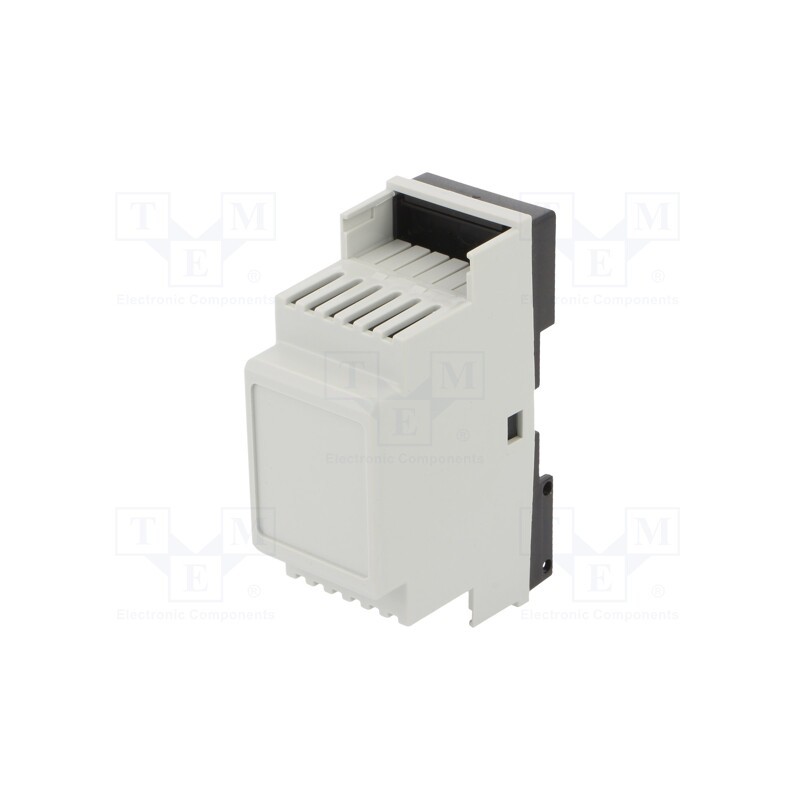 1 pcs x HAMMOND - 1597DIN2GY - Enclosure: for DIN rail mounting, Y: 90mm, X: 35mm, Z: 58mm, grey