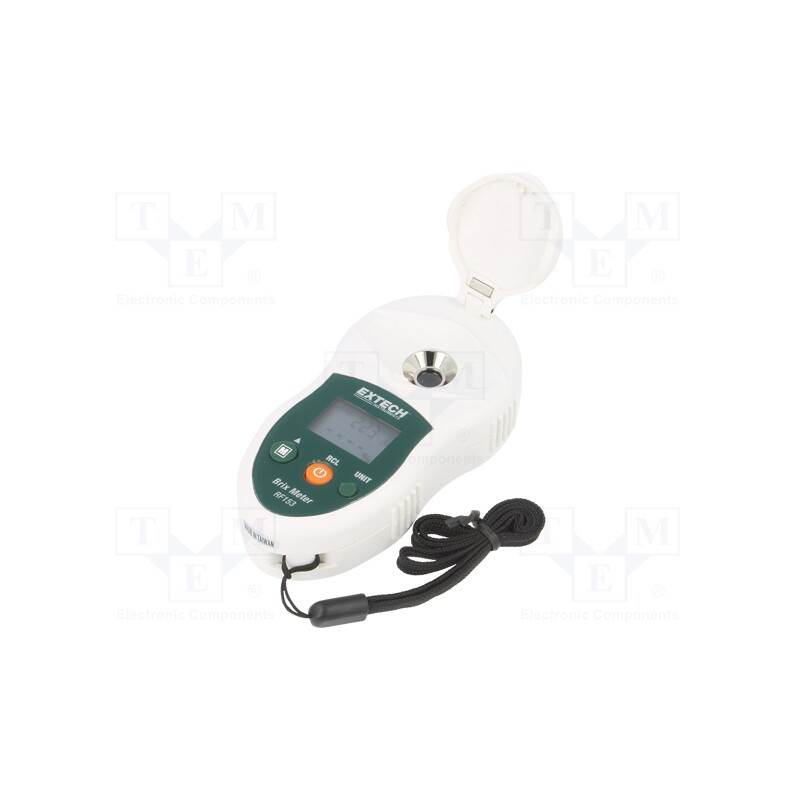 1 pcs x EXTECH - RF153 - Meter: refractometer, 10÷95% Brix, Meas.accur: ±0,2% Brix, IP65