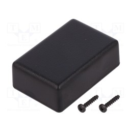 1 pcs x TEKO - SR01.9 - Enclosure: multipurpose, X: 38mm, Y: 57mm, Z: 20mm, SMART, ABS, black