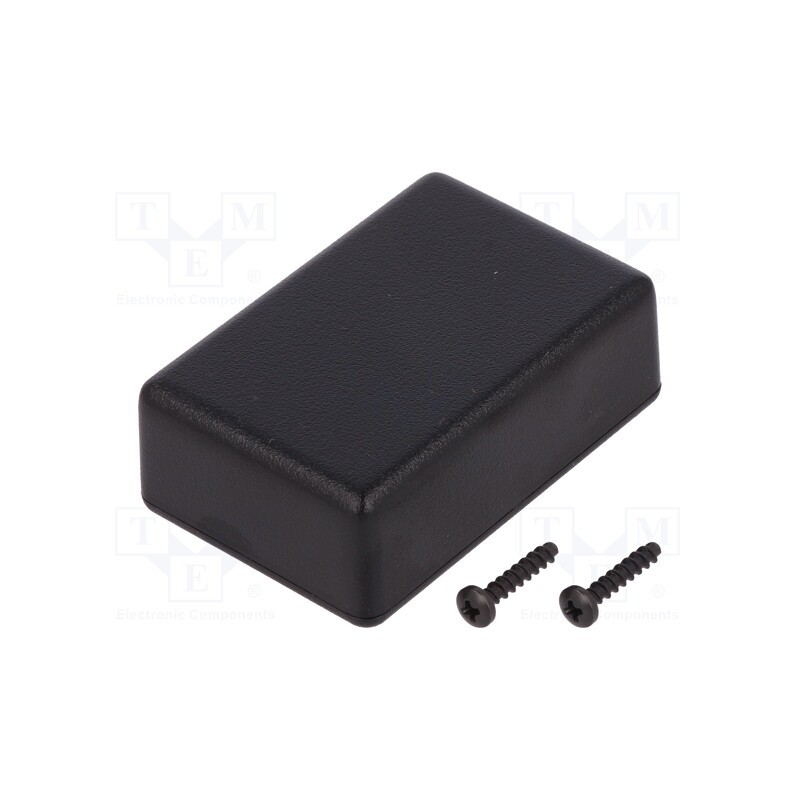 1 pcs x TEKO - SR01.9 - Enclosure: multipurpose, X: 38mm, Y: 57mm, Z: 20mm, SMART, ABS, black