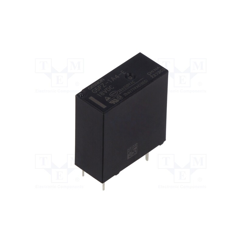 1 pcs x OMRON OCB - G5PZ-1A4-E DC18 - Relay: electromagnetic, SPST-NO, Ucoil: 18VDC, 20A, 20A/250VAC