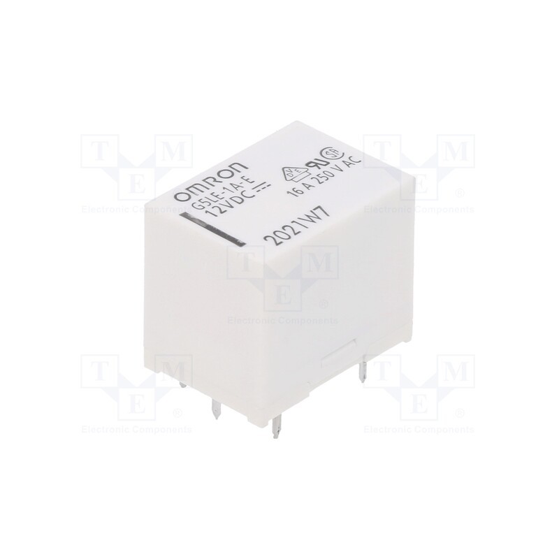 1 pcs x OMRON OCB - G5LE-1A-E DC12 - Relay: electromagnetic, SPST-NO, Ucoil: 12VDC, Icontacts max: 16A