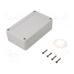 1 pcs x KRADEX - ZP125.75.37JH TM ABS - Enclosure: multipurpose, X: 75mm, Y: 125mm, Z: 37mm, ZP, ABS, gasket