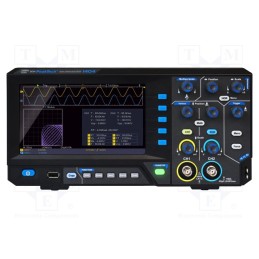 1 pcs x PEAKTECH - P 1404 - Oscilloscope: digital, DSO, Ch: 2, 100MHz, 1Gsps, 10kpts, LCD TFT 7'