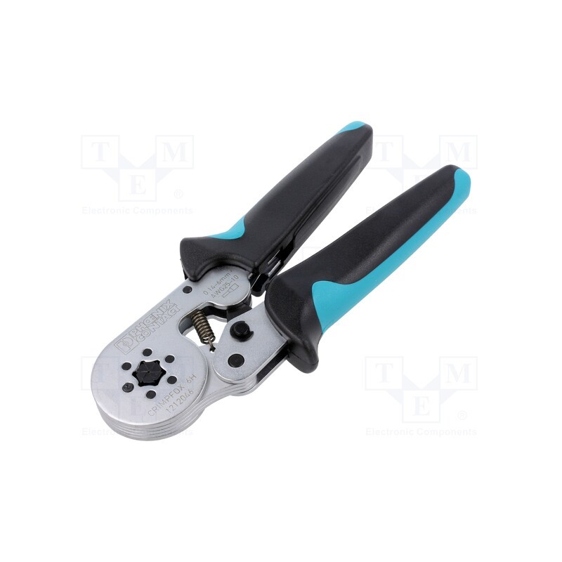 1 pcs x PHOENIX CONTACT - CRIMPFOX 6H - Tool: for crimping